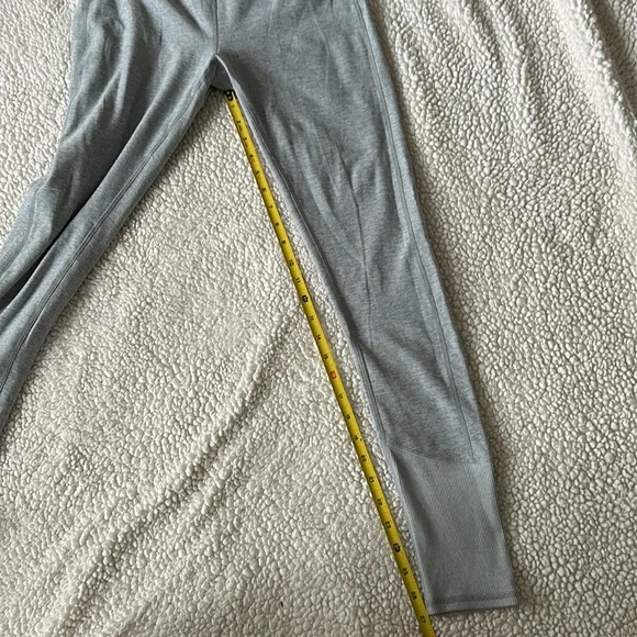 Alo Yoga High-Waist Alosoft Lounge Legging Size M Zinc Heather - Picture 5 of 7
